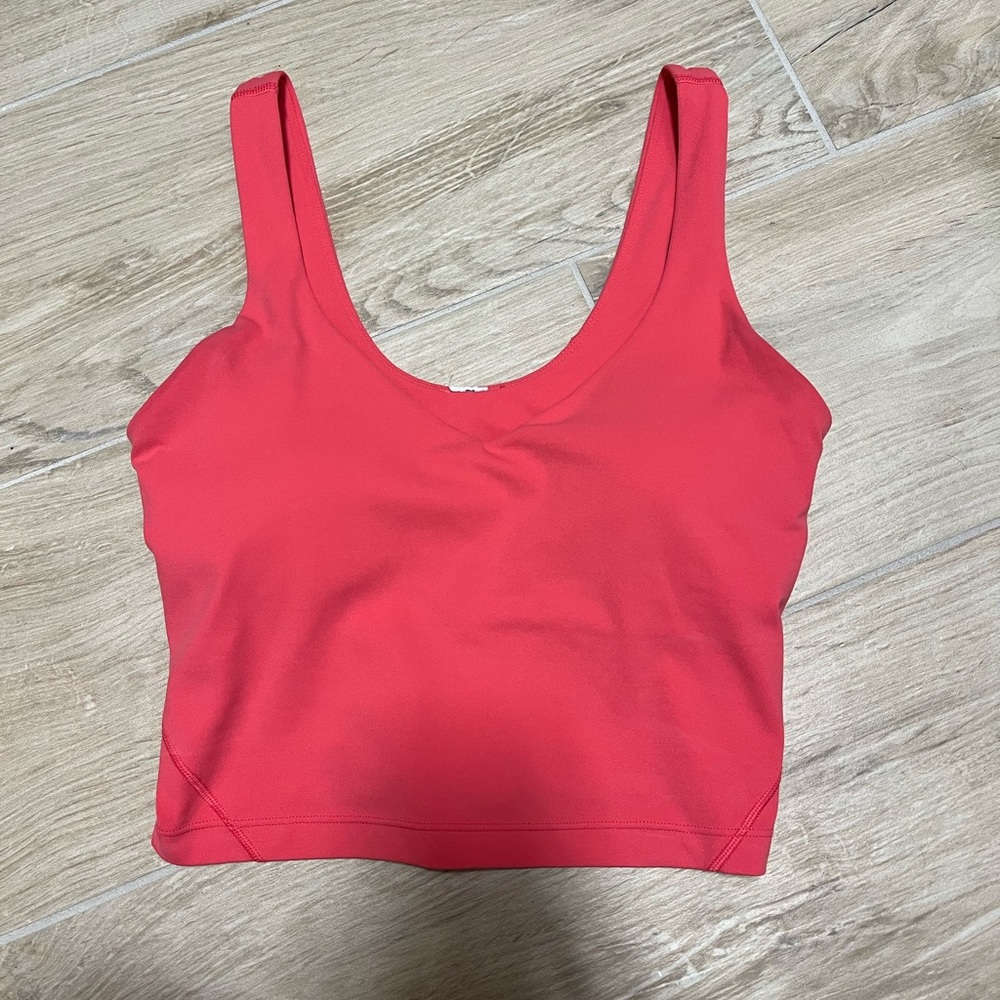 Lululemon align tank size 4 color lipgloss